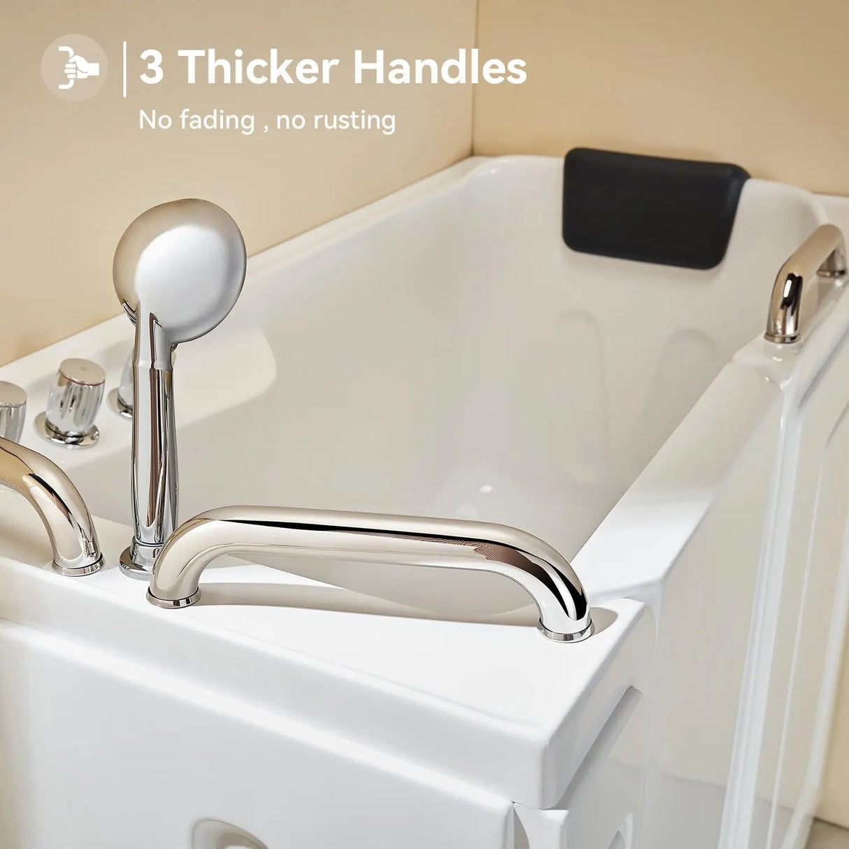 Walk in Tub with Shower and ADA Compliant for Senior Model WT52-L