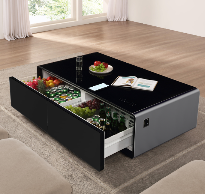 Livtab LT135 Smart Coffee Table with Fridge