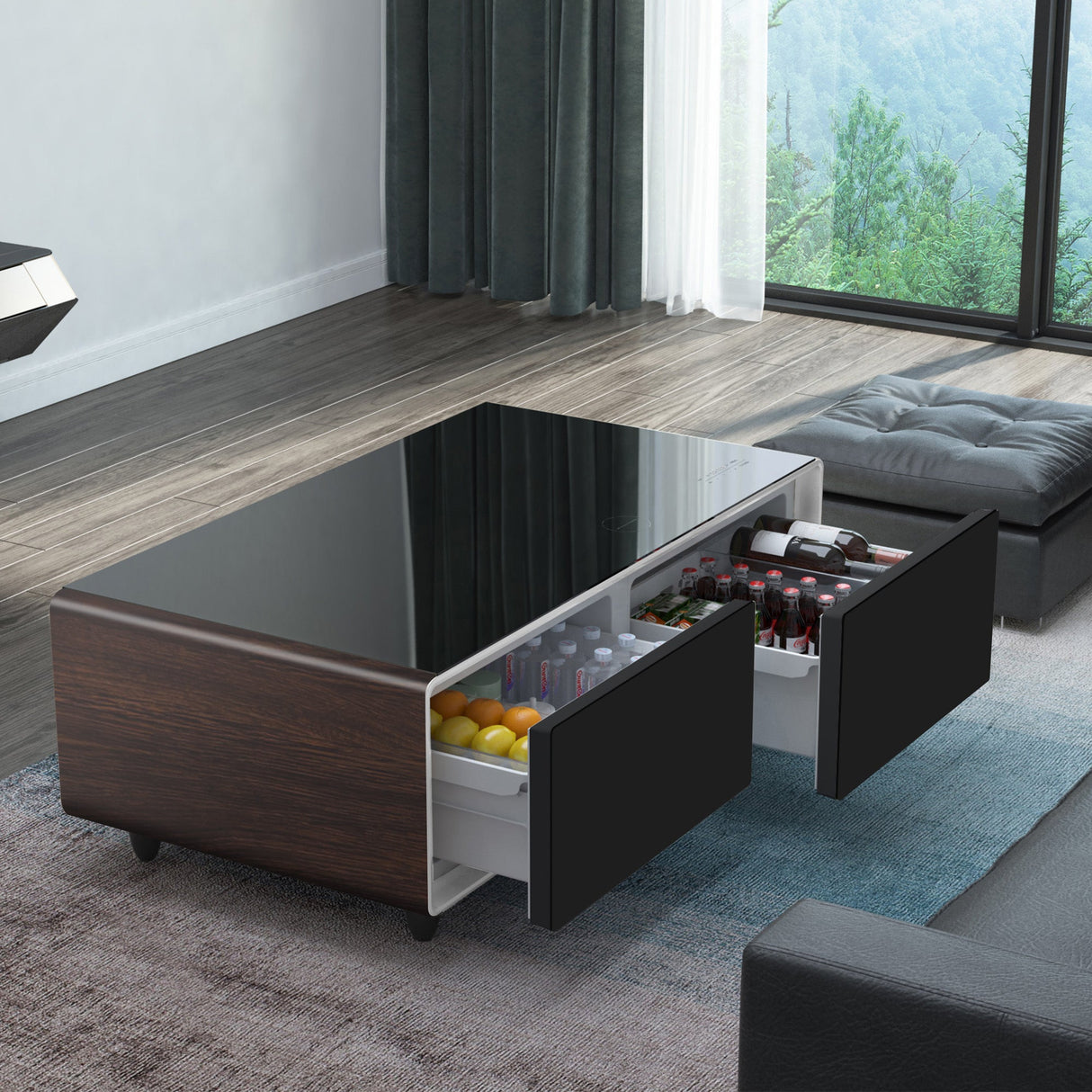 Livtab LT135 Smart Coffee Table with Fridge