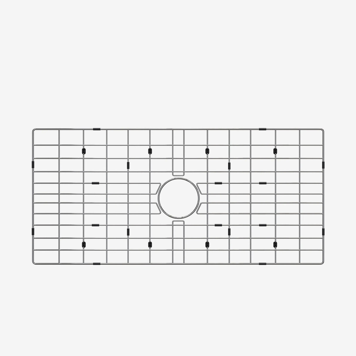HOROW 36 Inch Sink Black Kitchen Farm Sink With Basket Strainer Model HR-S3618B