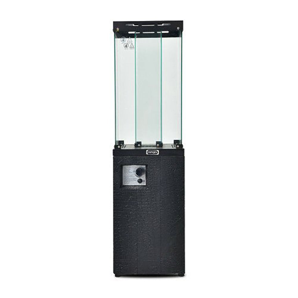 41K BTU Outdoor Propane Gas Patio Heater W/ Lockable Wheels