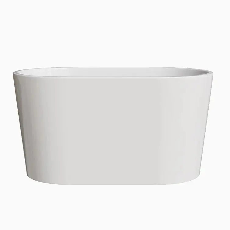 HOROW Freestanding Acrylic Bathtub 47 inch Soaking Tub Model TU47-MB-NS