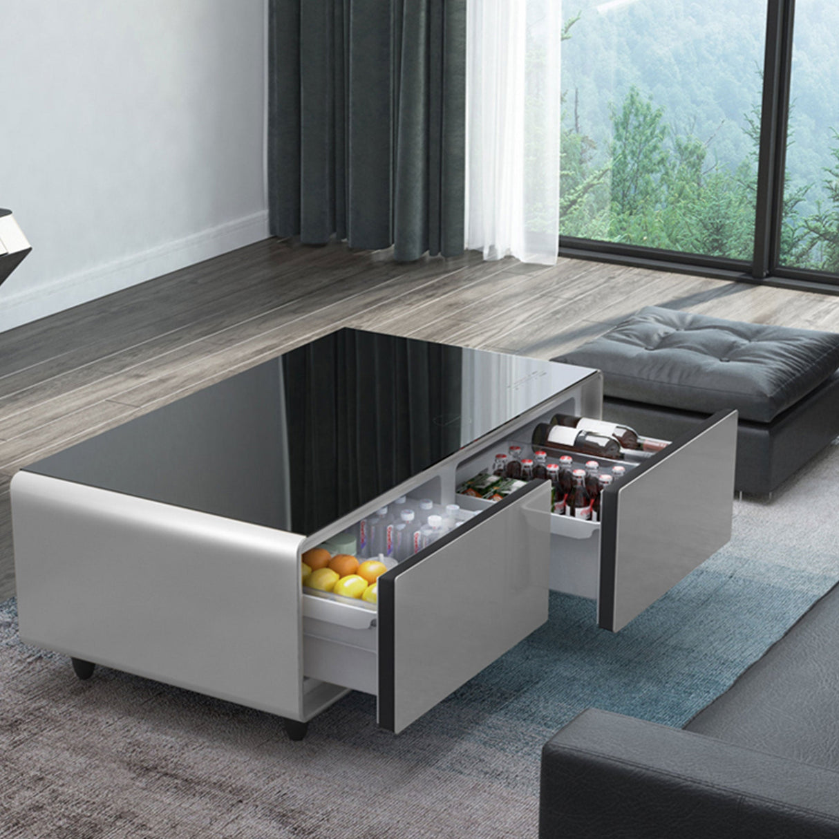 Livtab LT135 Smart Coffee Table with Fridge
