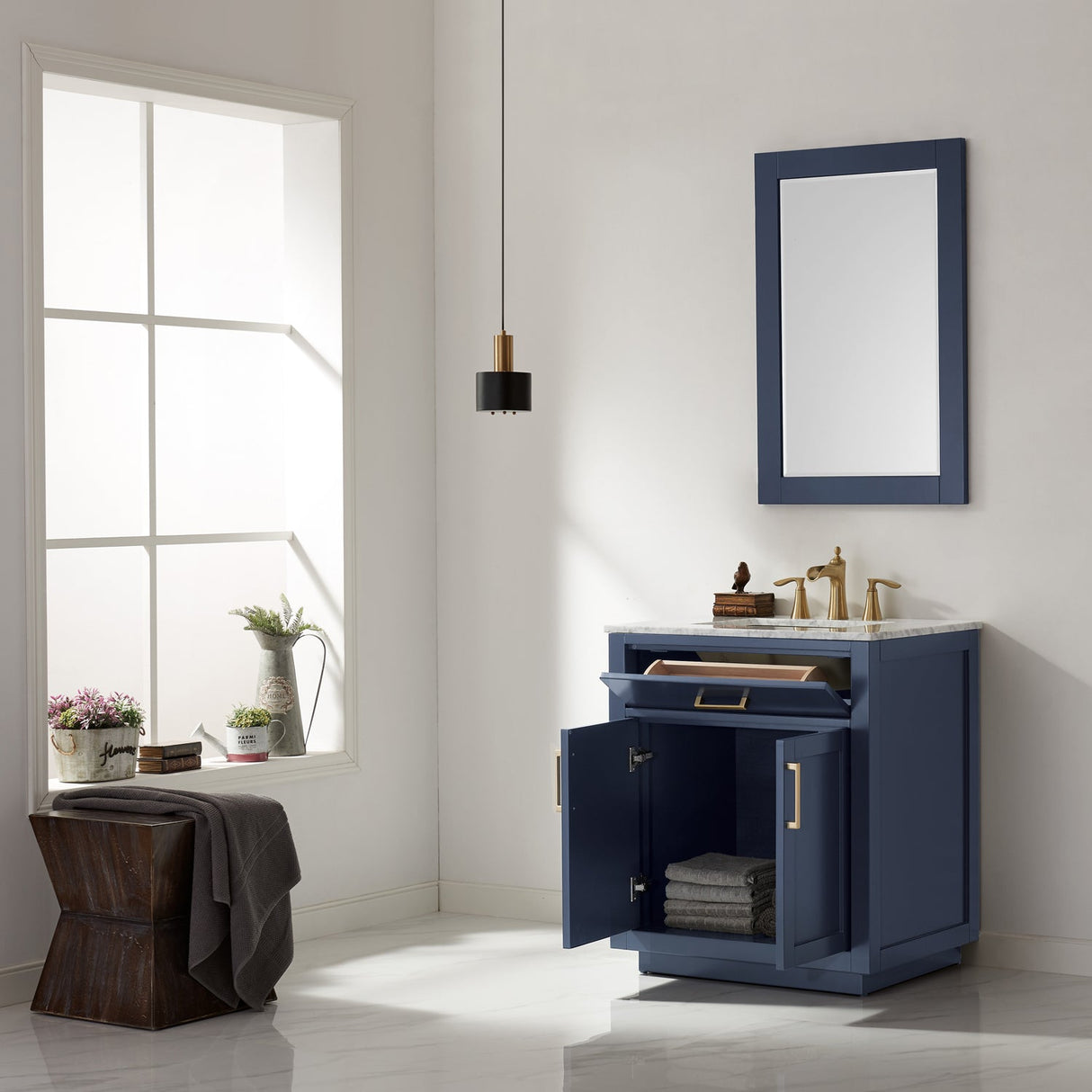 Ivy 30" Single Bathroom Vanity Cabinet Only