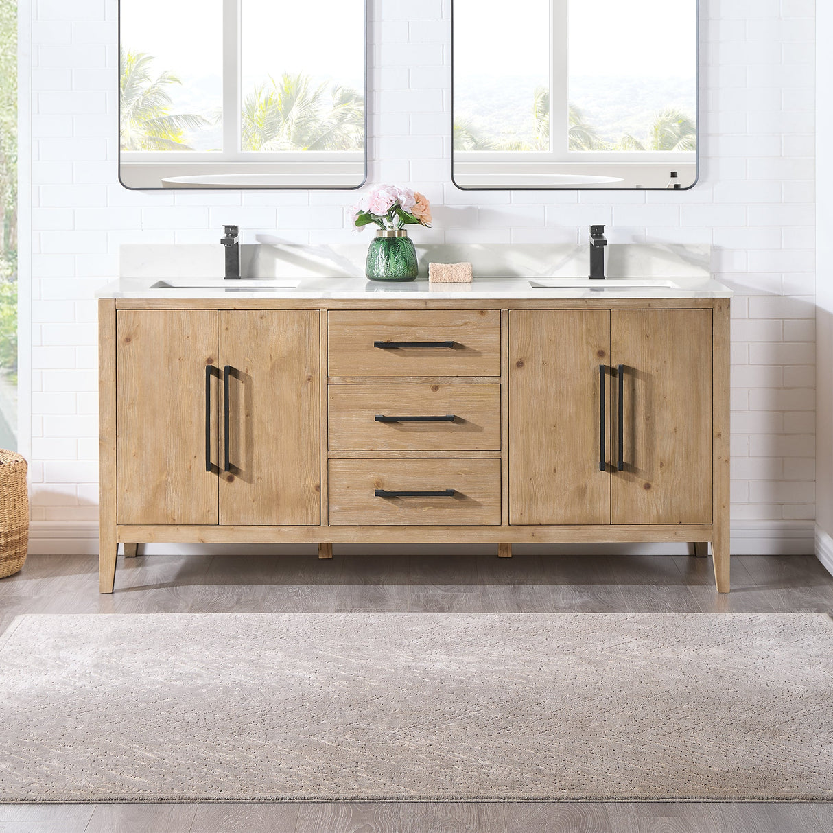 Laurel 36"/48"/60"/72" single/double vanity cabinet without top