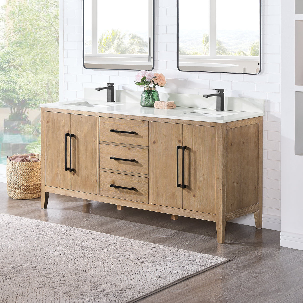 Laurel 36"/48"/60"/72" single/double vanity cabinet without top