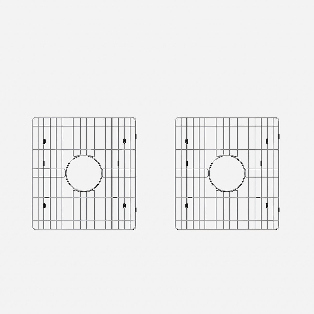 HOROW 33 Inch Farm Kitchen Sink Double Basin Fireclay Model HR-DS3318B