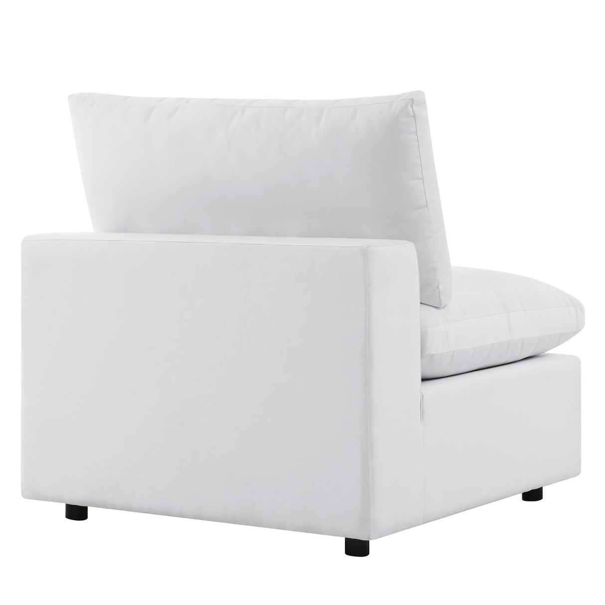 Commix Outdoor Sectional Sofa 5 Piece Sunbrella® White Collection at Patio Elegance