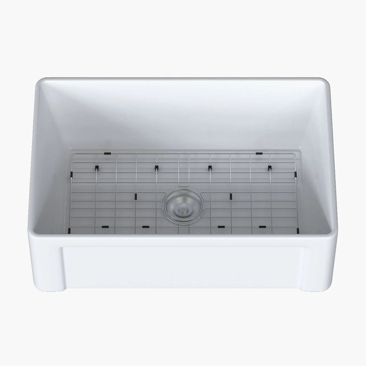 HOROW Farmhouse Kitchen Sink Reversible Single Bowl Model HR-S0185W