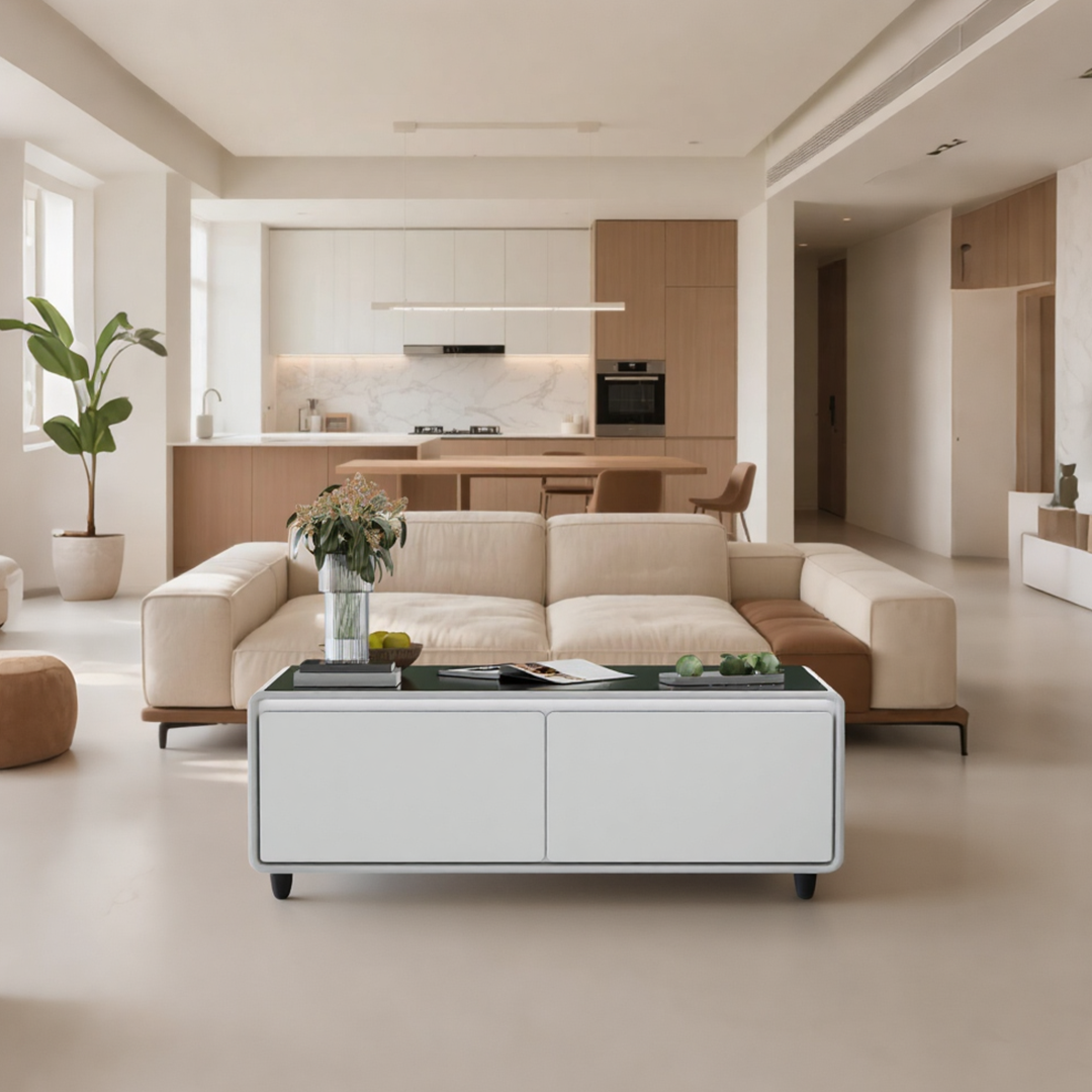 Livtab LT135 Smart Coffee Table with Fridge