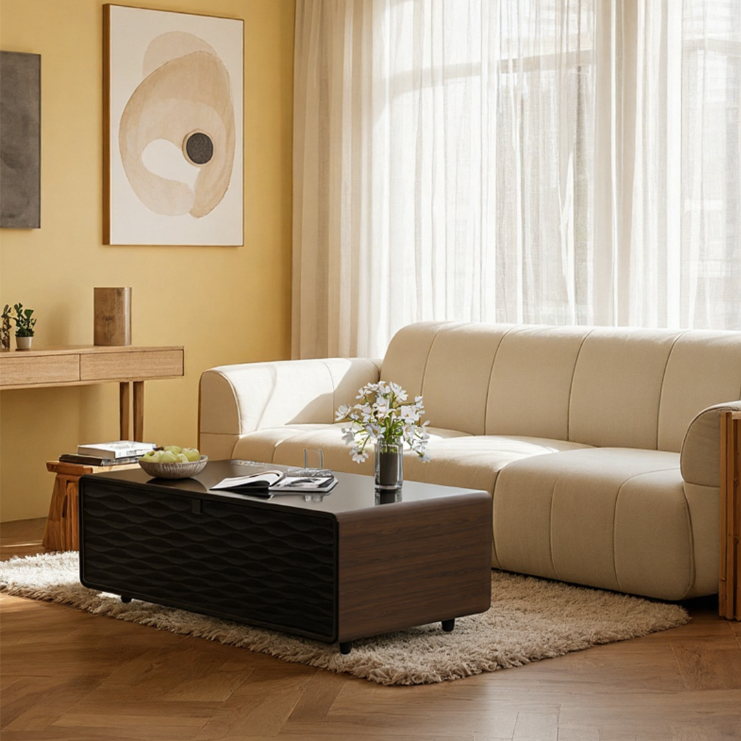 Livtab LT135 Smart Coffee Table with Fridge