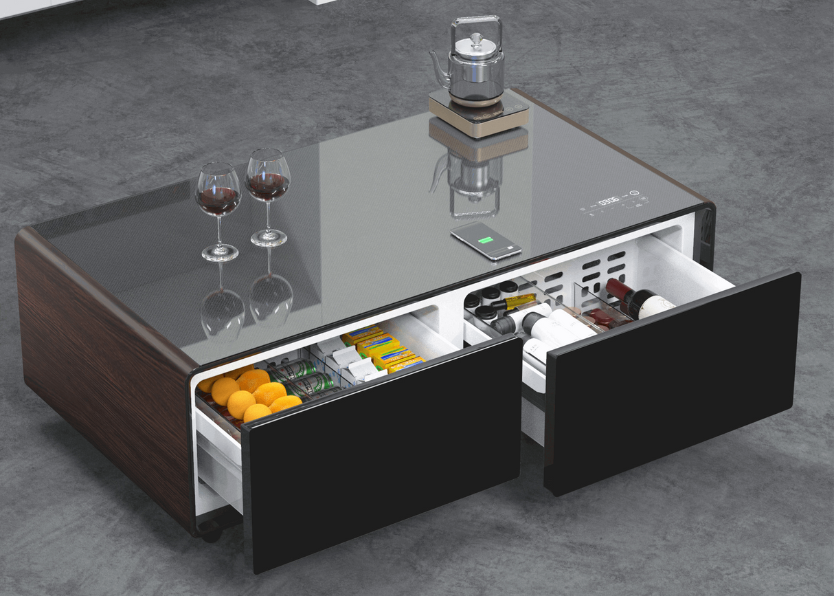 Livtab LT135 Smart Coffee Table with Fridge