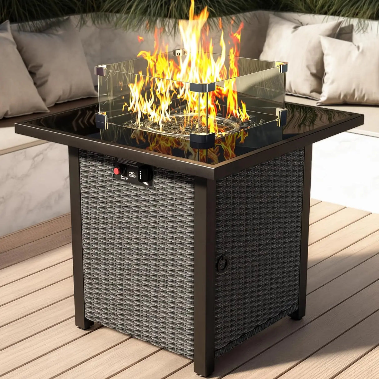 Propane Outdoor Fire Pit Table