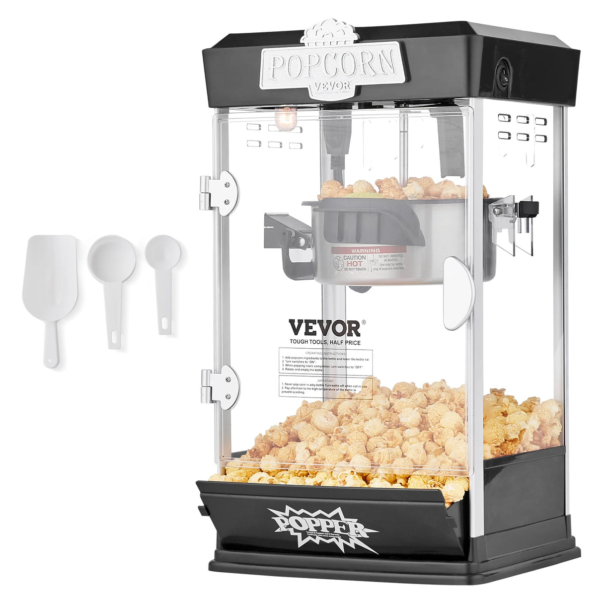 Tabletop Popcorn Maker 1.5 Gal per Batch