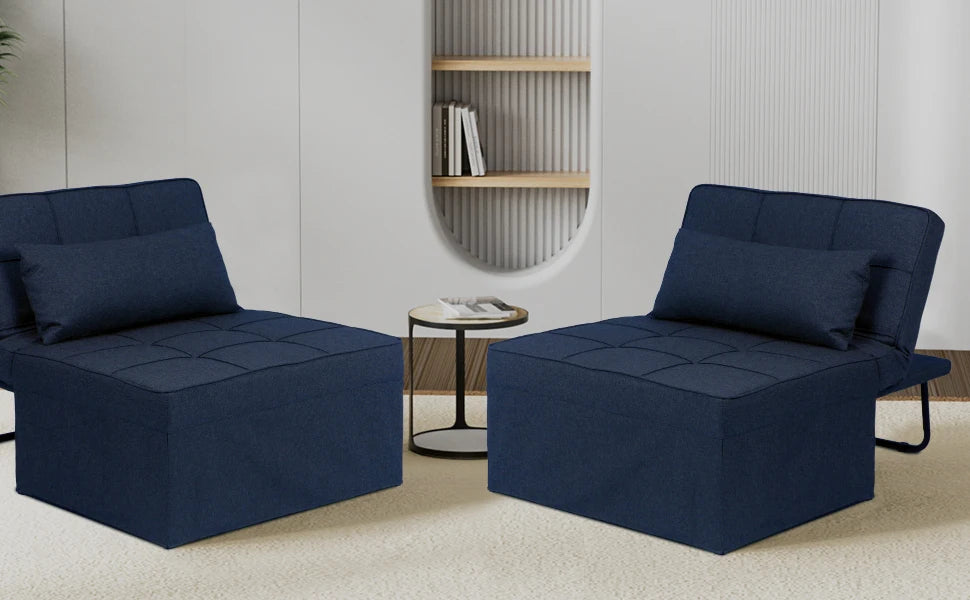Convertible Sofa Bed 4-in-1 Multi-Functional Futon