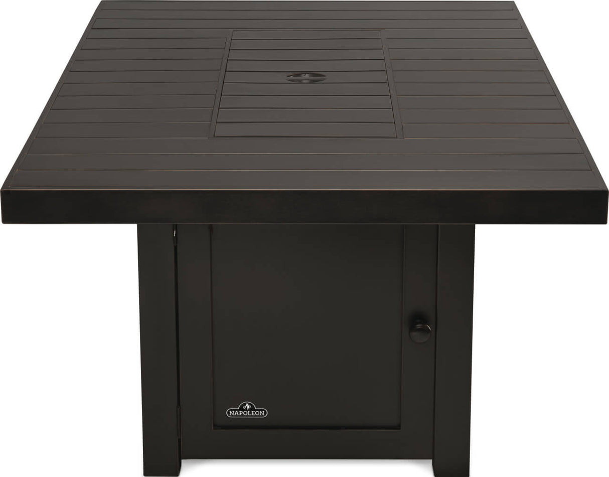 Patio Elegance St. Tropez Fire Table – Square Patioflame Table