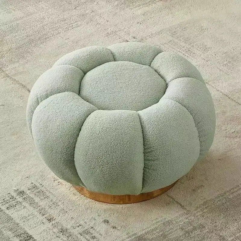 Pumpkin Stool Ottoman