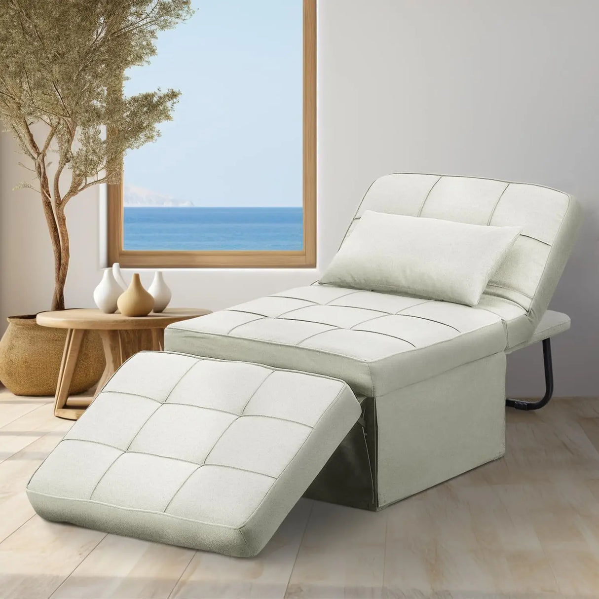Convertible Sofa Bed 4-in-1 Multi-Functional Futon