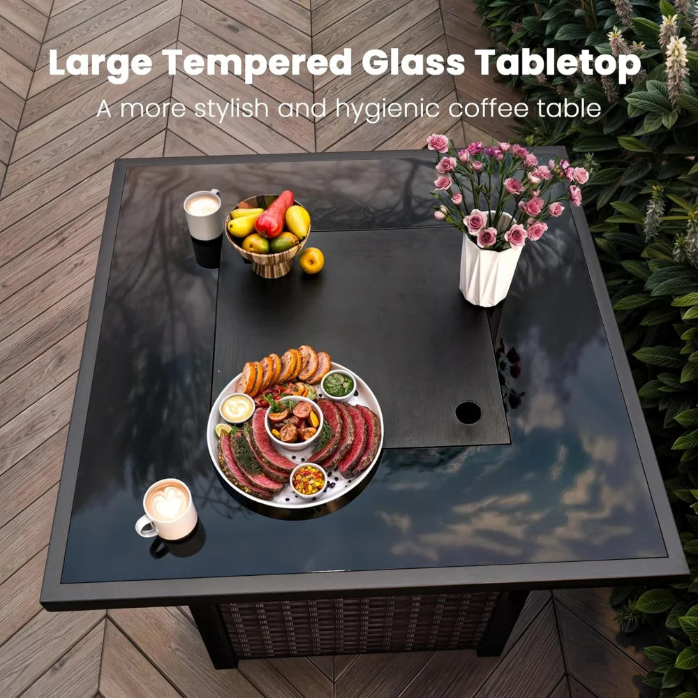 Propane Outdoor Fire Pit Table