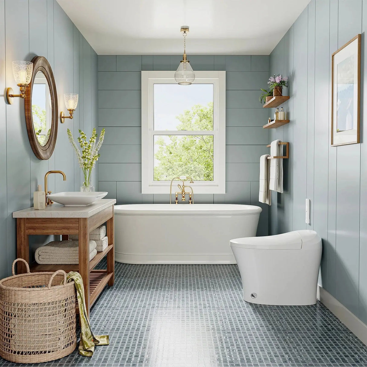The Most Popular HOROW T16 Tankless Smart Toilet with Auto & Power Outage Flush