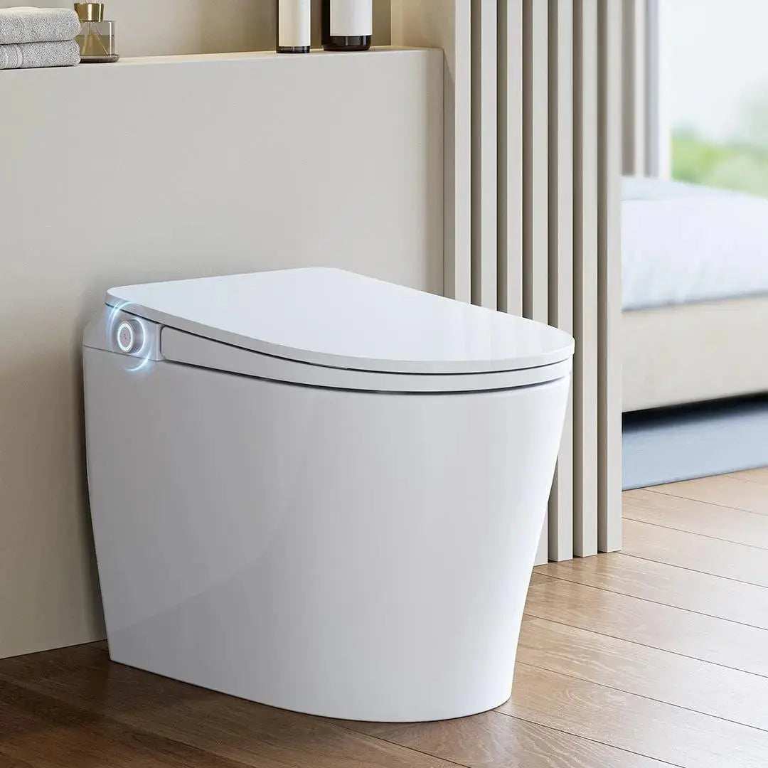 Hot Sale HOROW T32 Toilet with All-Cover Lid and Power Outage Flush