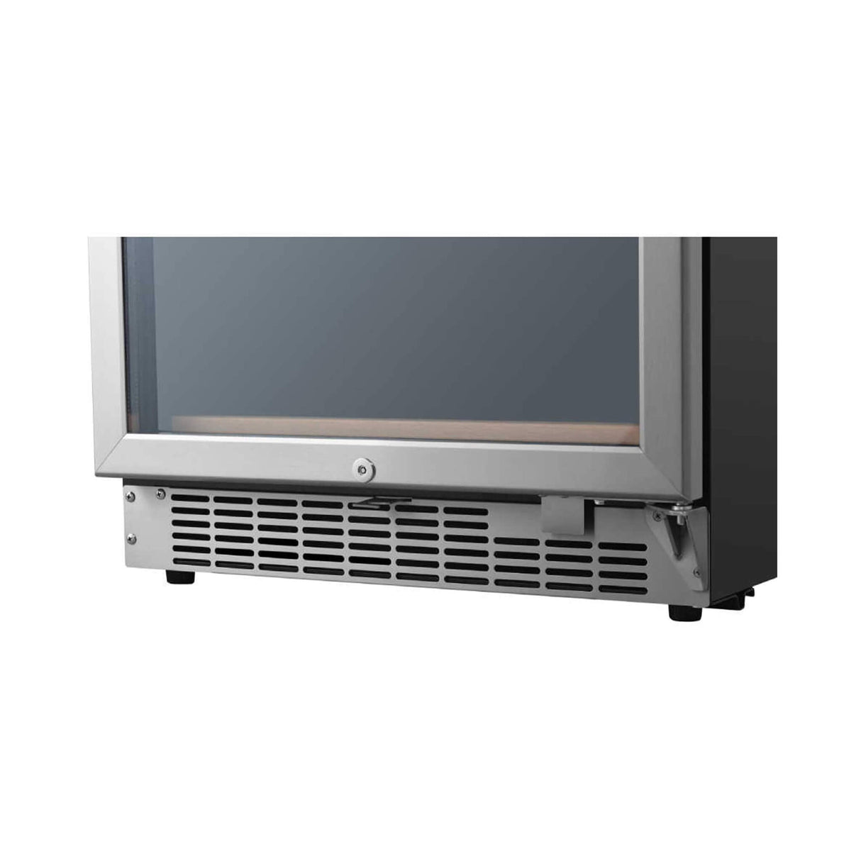Edgestar Premium 24-Inch 101 Bottle Capacity Built-In Dual Zone Wine Cooler