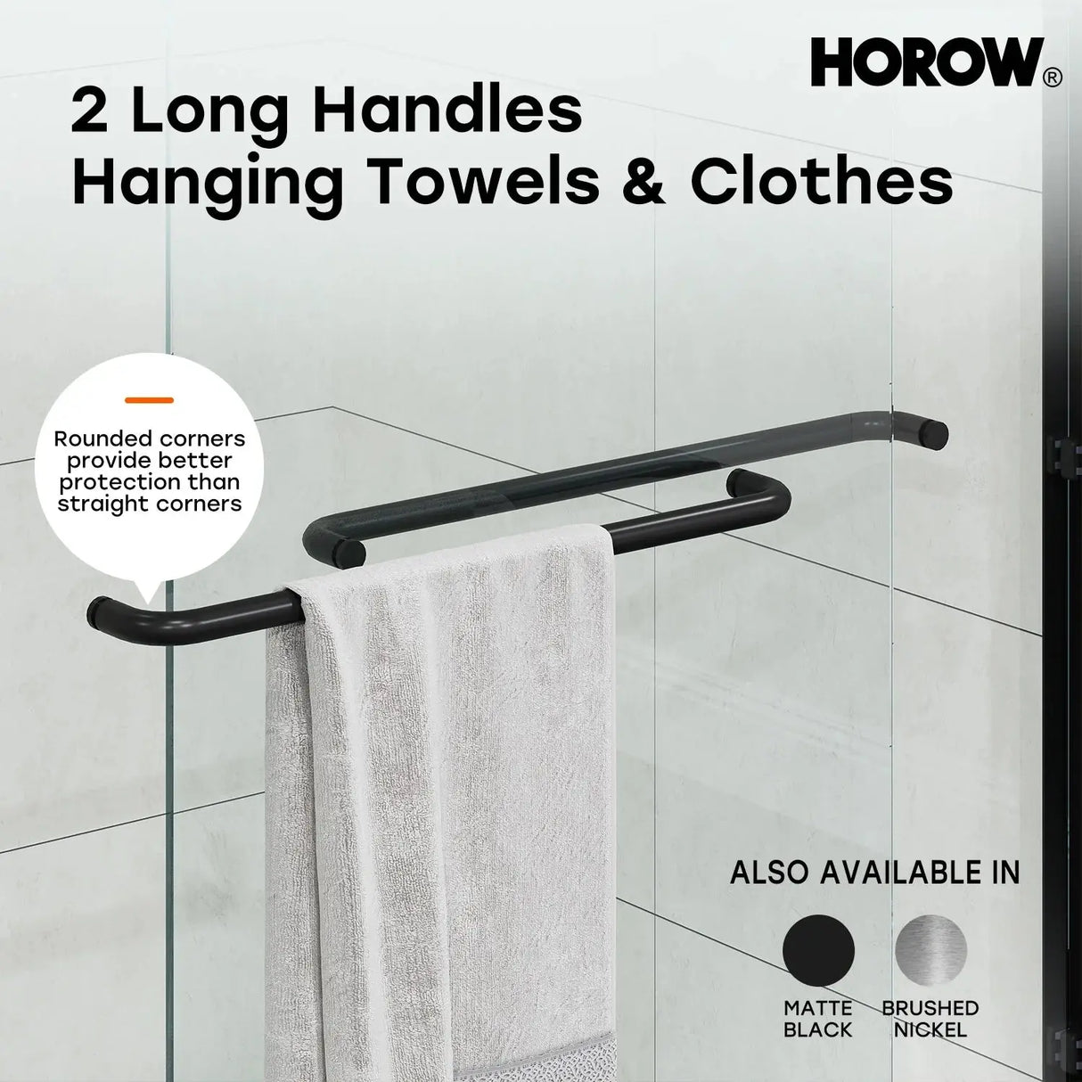 60 Inch Matte Black Bathtub Shower Door – BE6060-MB with Anti-Jumping Glass