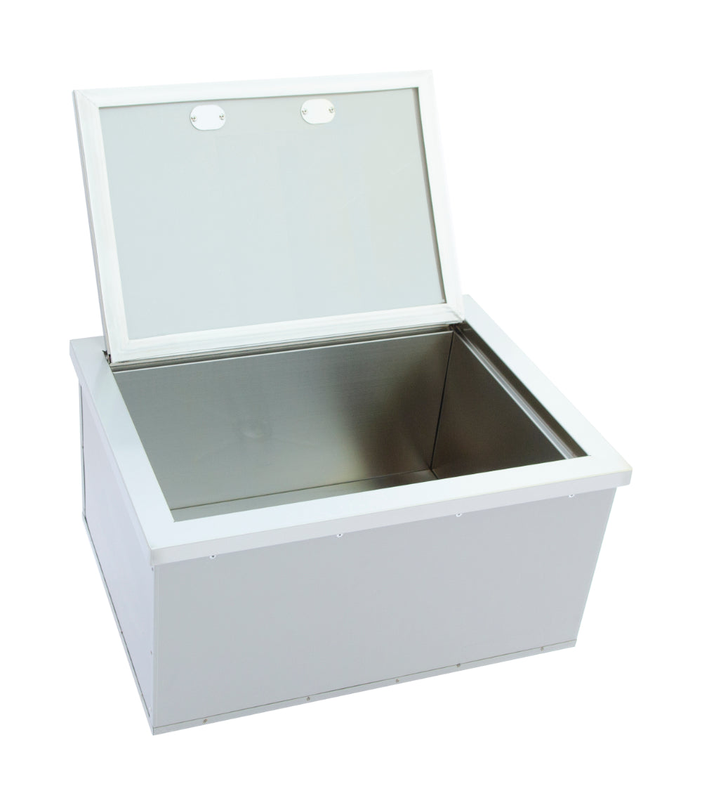 KoKoMo Drop-In Stainless Steel Ice Chest 23 x 17