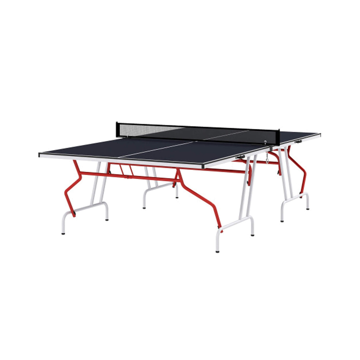 Portable Foldable Full-Size Ping Pong Table Tennis Table With Net And Accessories (SAK64929)