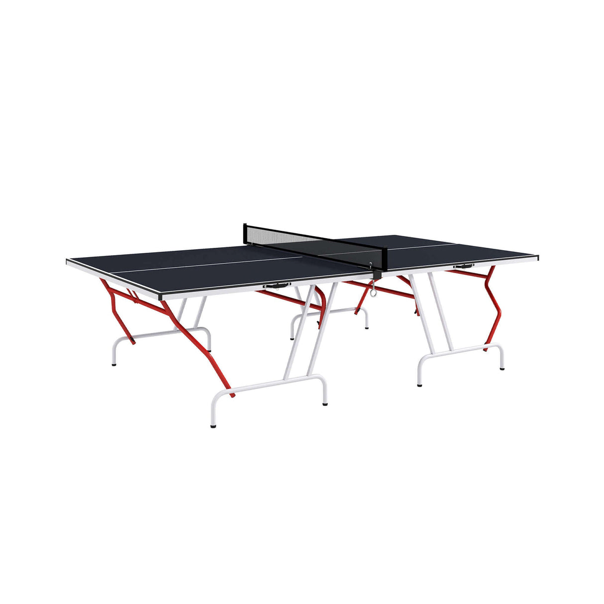 Portable Foldable Full-Size Ping Pong Table Tennis Table With Net And Accessories (SAK64929)