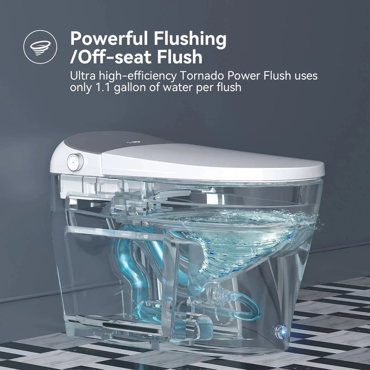 Can’t-Miss HOROW T03PL Bidet Toilet with Hands-Free & Auto Flush