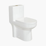 HOROW Compact One-Piece Toilet with Golden Button & Dual Flush | Manufacturer Supply