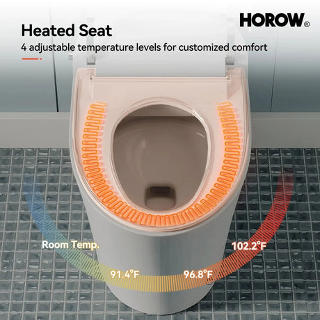The Most Popular HOROW T16 Tankless Smart Toilet with Auto & Power Outage Flush