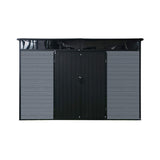 [07X10FT] Alora Outdoor Resin Garden Shed With Floor, Window, And Lockable Door (SAK25987)