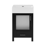 Nuvia 20-Inch Modern Bathroom Vanity With Ceramic Sink And Storage Cabinet (SAK83047)