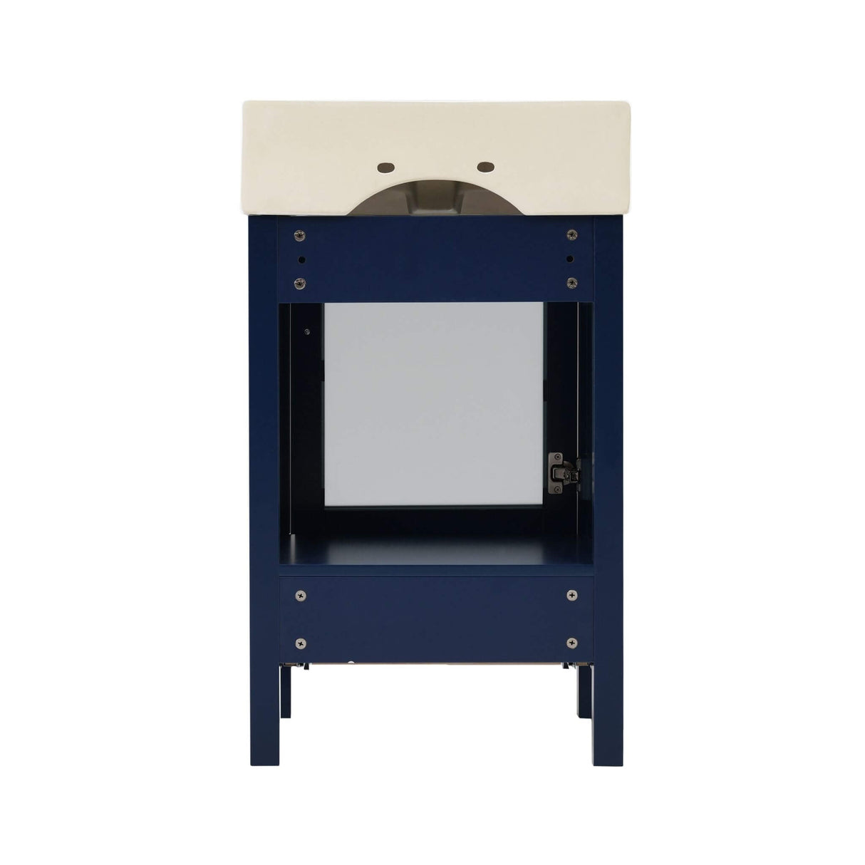 Nuvia 20-Inch Modern Bathroom Vanity With Ceramic Sink And Storage Cabinet (SAK83047)
