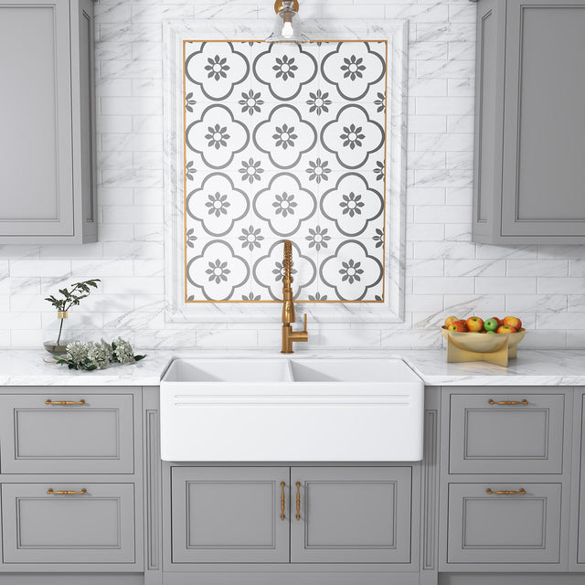 Cremona Ceramic 33" Farmhouse Sink