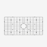 HOROW 36 Inch Sink Black Kitchen Farm Sink With Basket Strainer Model HR-S3618B