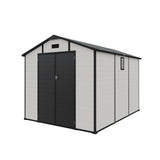 8x10 FT Plastic Outdoor Storage Shed