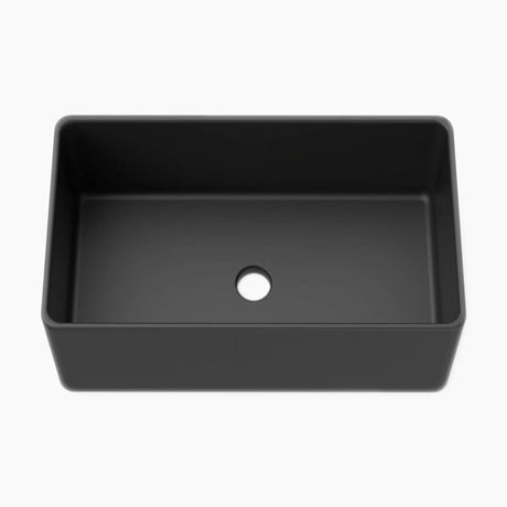 HOROW Best Black Farmhouse Sink Apron Single Bowl Model HR-S3018B