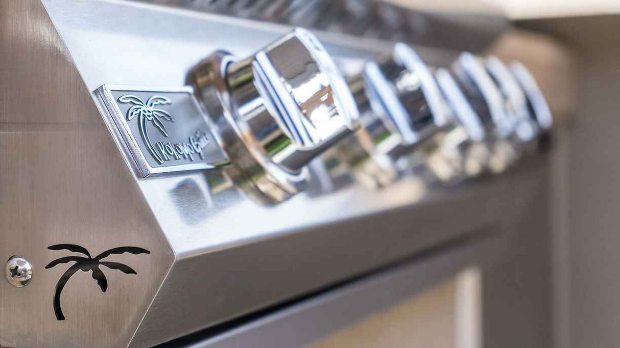 KoKoMo 32” Gas Grill with 4 Burners, Laser-Cut Grates & Back Burner