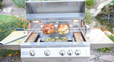 KoKoMo BBQ Grill 32 Inch - Professional 4-Burner Cart Made of Premium 304 Stainless Steel