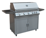 KoKoMo BBQ Grill 40” Professional 5-Burner Freestanding Cart Model