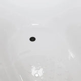 HOROW Freestanding Acrylic Bathtub 47 inch Soaking Tub Model TU47-MB-NS