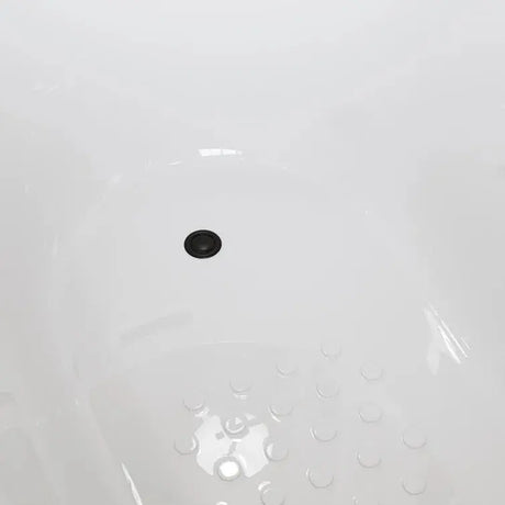 HOROW Freestanding Acrylic Bathtub 47 inch Soaking Tub Model TU47-MB-NS