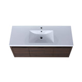 Nuvia Floating Bathroom Vanity With Resin Sink Soft Close Doors (SAK82560)