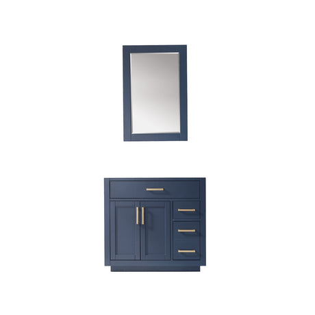 Ivy 36" Single Bathroom Vanity Cabinet Only