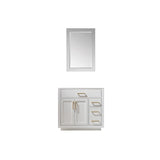 Ivy 36" Single Bathroom Vanity Cabinet Only