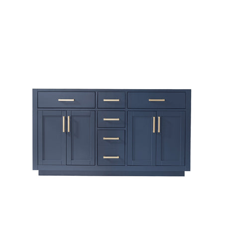 Ivy 60" Double Bathroom Vanity Cabinet Only