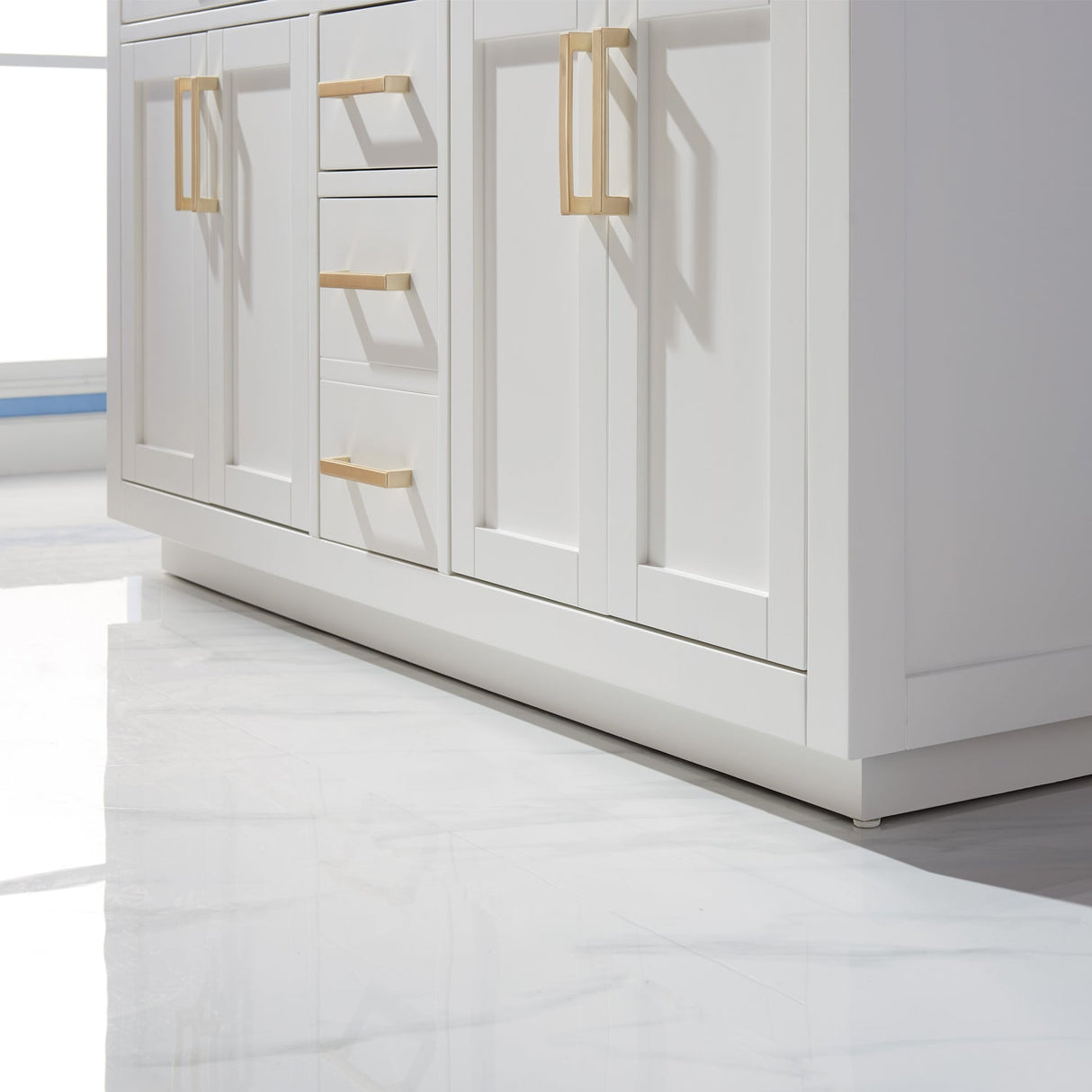 Ivy 60" Double Bathroom Vanity Cabinet Only